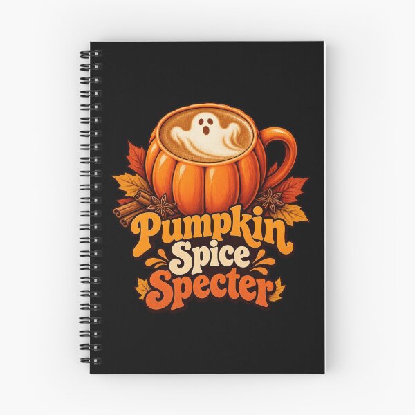 Item preview, Pumpkin Spice Specter – Cute Ghost Fall Latte Autumn Coffee  designed and sold by Neon Bones Studio.