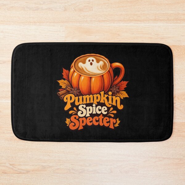 Item preview, Pumpkin Spice Specter – Cute Ghost Fall Latte Autumn Coffee  designed and sold by Neon Bones Studio.