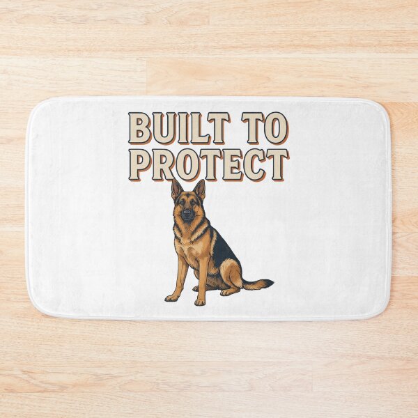 Item preview, German Shepherd - Funny Dog | Built To Protect designed and sold by No Excuses Supply.
