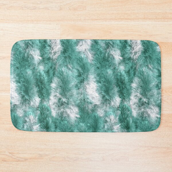 Item preview, Mint and White Frosted Needle Fur Pattern designed and sold by Piotrek0001.