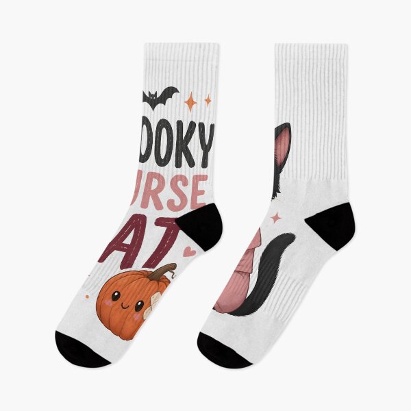 Item preview, Spooky Nurse Cat Black Cat Halloween Medical designed and sold by OliviaHayesArt.