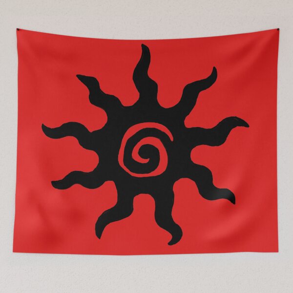Item preview, Sun Spiral Stencil designed and sold by ViaARTfactory.