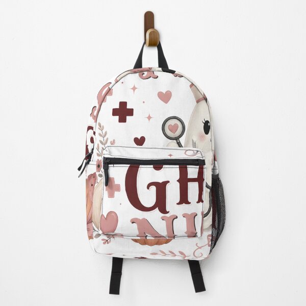 Item preview, Ghost Nurse Floral Autumn Spooky Healthcare designed and sold by OliviaHayesArt.
