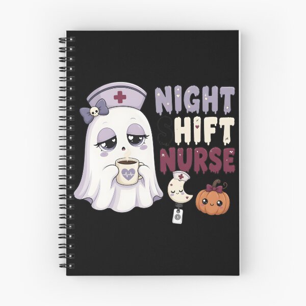 Item preview, Night Shift Ghost Nurse Spooky Hospital designed and sold by OliviaHayesArt.