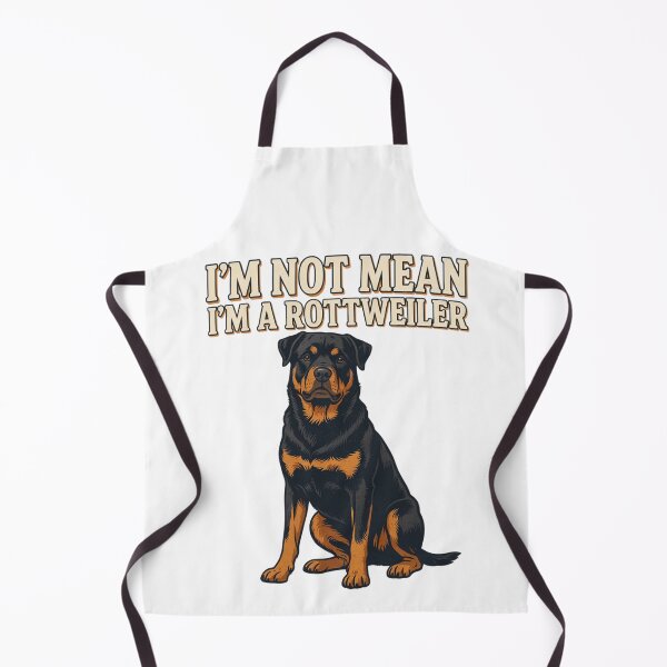 Item preview, Rottweiler - Funny Dog | I'm Not Mean I'm A Rottweiler designed and sold by No Excuses Supply.