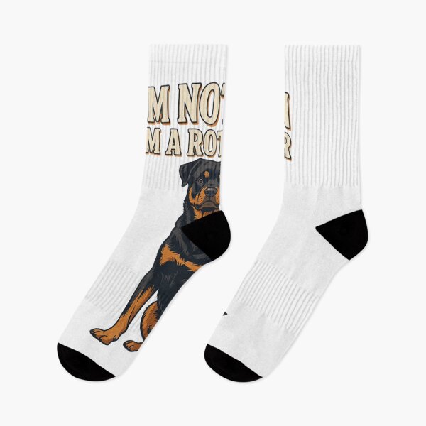 Item preview, Rottweiler - Funny Dog | I'm Not Mean I'm A Rottweiler designed and sold by No Excuses Supply.