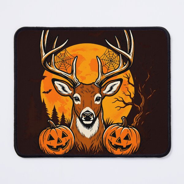 Item preview, Halloween deer and pumpkins designed and sold by artyval.
