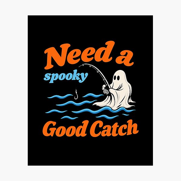 Item preview, Need a spooky good catch designed and sold by Konvero.