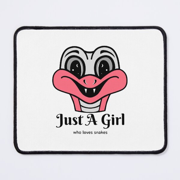 Item preview, Just A Girl Who Loves Snakes designed and sold by Sartoris Art.