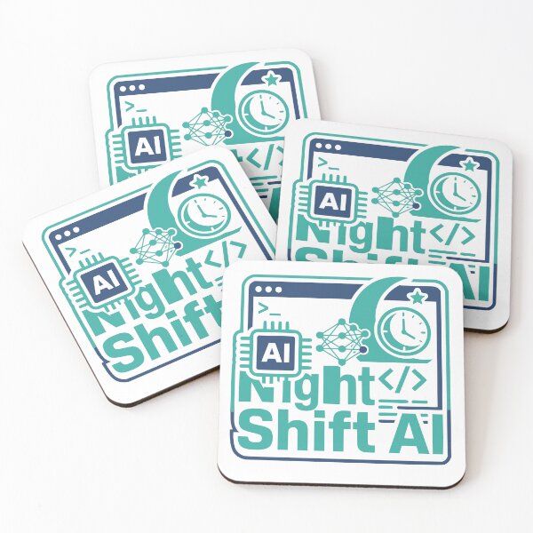 Item preview, Night Shift AI Funny Late Night Developer Gift designed and sold by Ixnor.