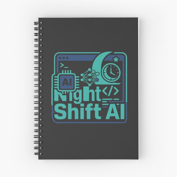 Item preview, Night Shift AI Funny Late Night Developer Gift designed and sold by Ixnor.