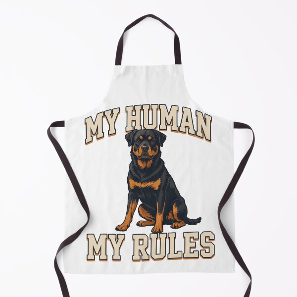 Item preview, Rottweiler - Funny Dog | My Human My Rules designed and sold by No Excuses Supply.