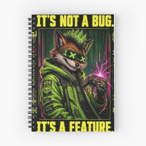 Item preview, Funny Cyberpunk Fox Hacker Feature Gamer Graphic designed and sold by LazyDayzCo.
