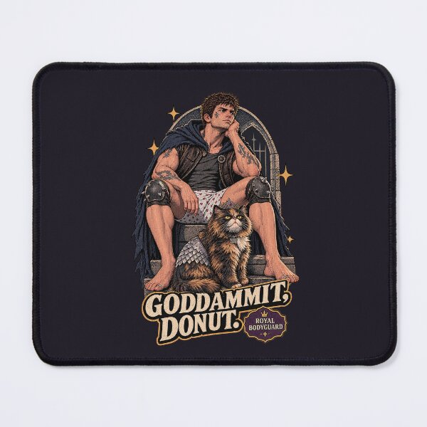 Item preview, Dungeon Crawler Carl Princess Donut Goddammit Donut Retro Comic designed and sold by AS94 Creative Designs.