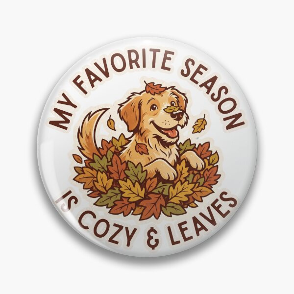 Item preview, My Favorite Season Is Cozy And Leaves Golden Retriever designed and sold by DrMerlin.