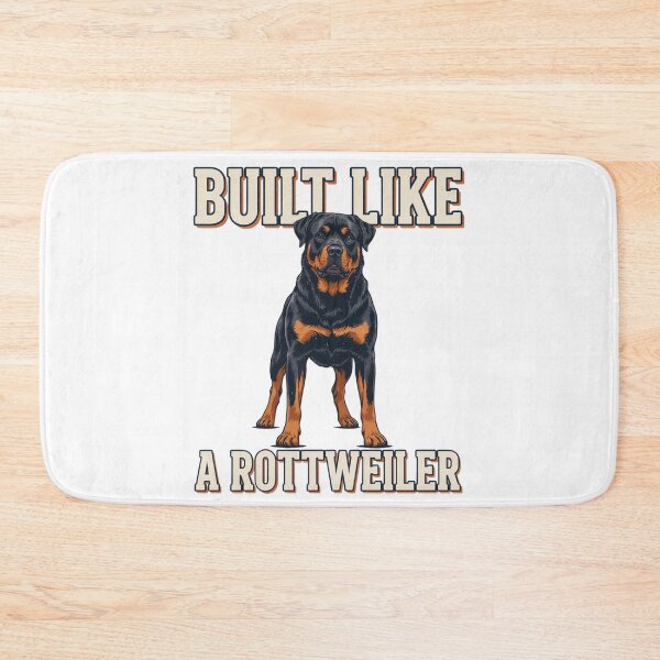 Item preview, Rottweiler - Funny Dog | Built Like A Rottweiler designed and sold by No Excuses Supply.