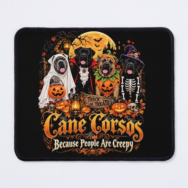 Item preview, Cane Corso Halloween Dogs Trick or Treat Gothic Halloween designed and sold by ArcaneArtistry.