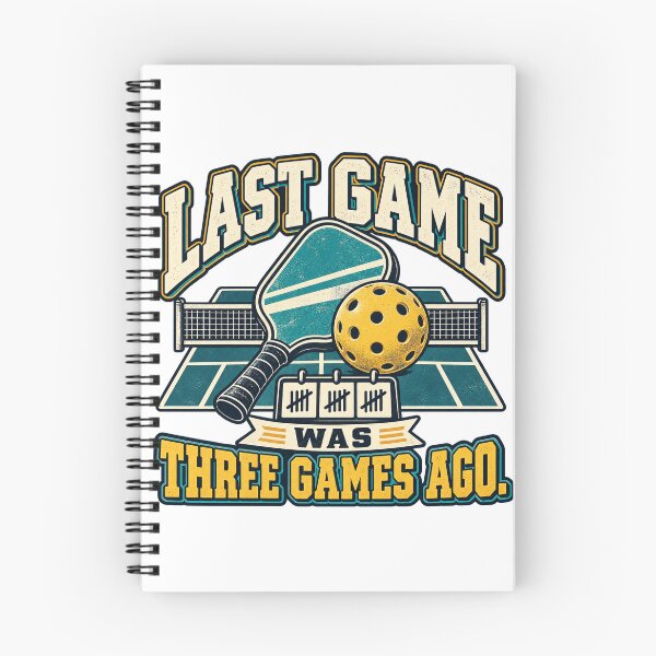 Item preview, Last Game Was Three Games Ago Pickleball designed and sold by Quirkloomstudio.