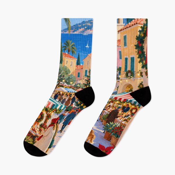 Item preview, Mediterranean Christmas Market by the Sea designed and sold by GutyzDesignsES.