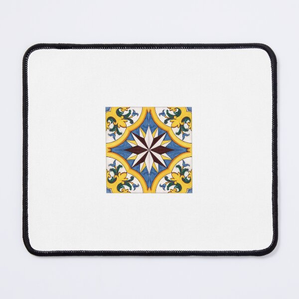 Item preview, Traditional pattern sicilian tile designed and sold by CEARceramics.
