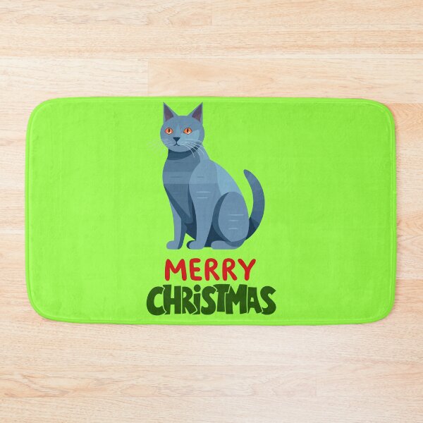 Item preview, Cute British Shorthair Merry Christmas Holiday Art designed and sold by stormk10.