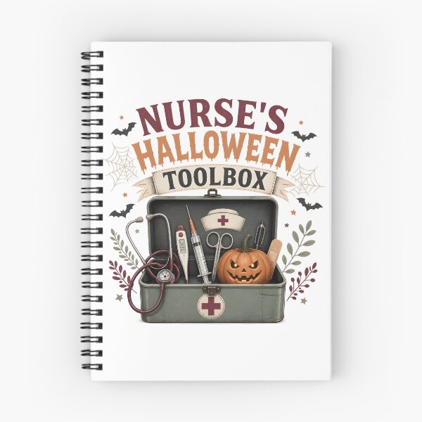 Item preview, Nurse Halloween Toolbox Spooky Medical Supplies designed and sold by OliviaHayesArt.