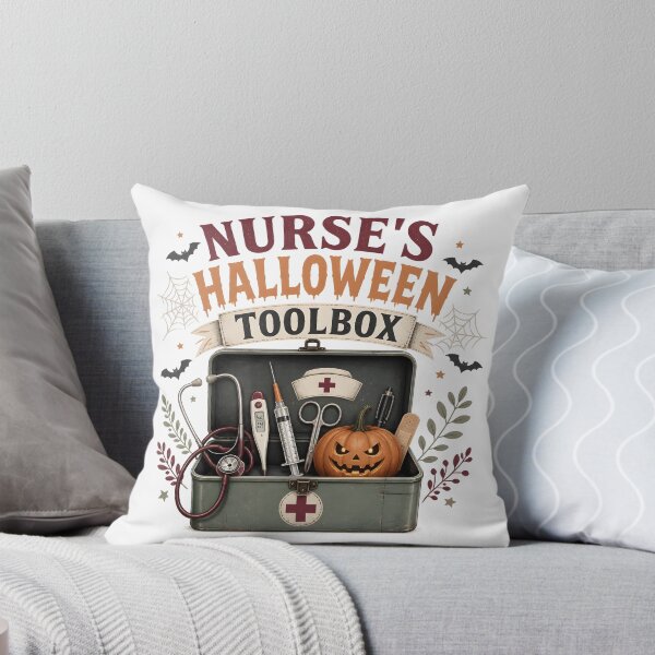 Item preview, Nurse Halloween Toolbox Spooky Medical Supplies designed and sold by OliviaHayesArt.