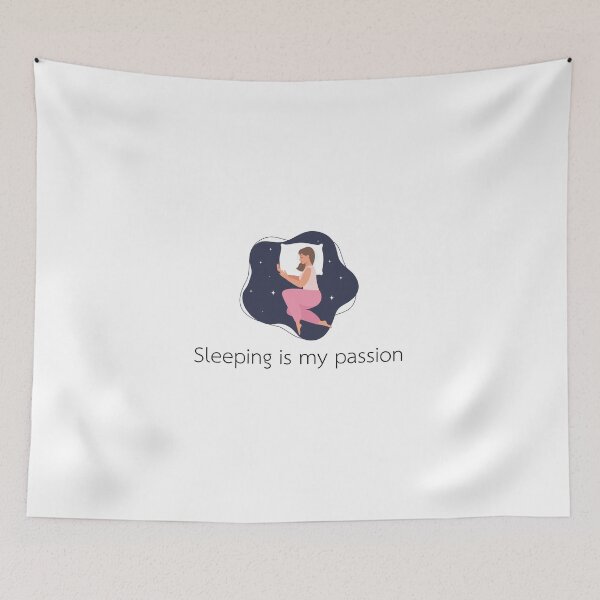 Item preview, Sleeping is my passion designed and sold by lovewhatyoudo.