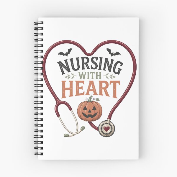 Item preview, Nursing With Heart Spooky Stethoscope Halloween designed and sold by OliviaHayesArt.