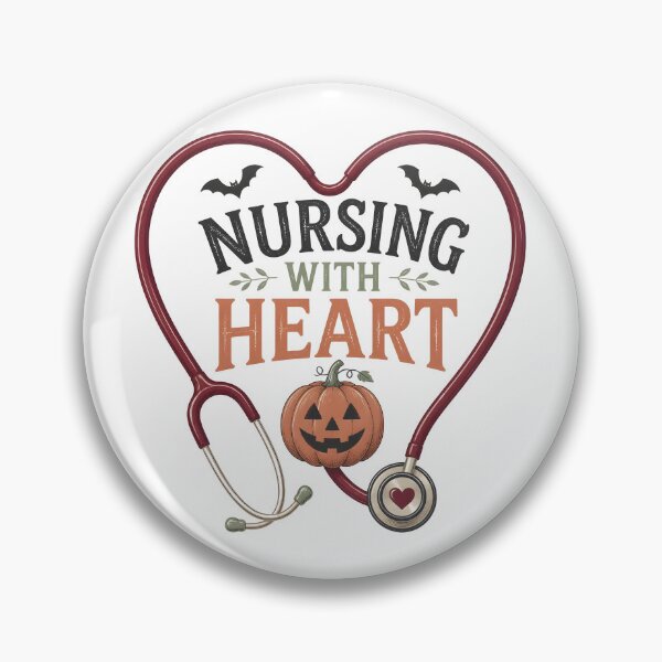Item preview, Nursing With Heart Spooky Stethoscope Halloween designed and sold by OliviaHayesArt.