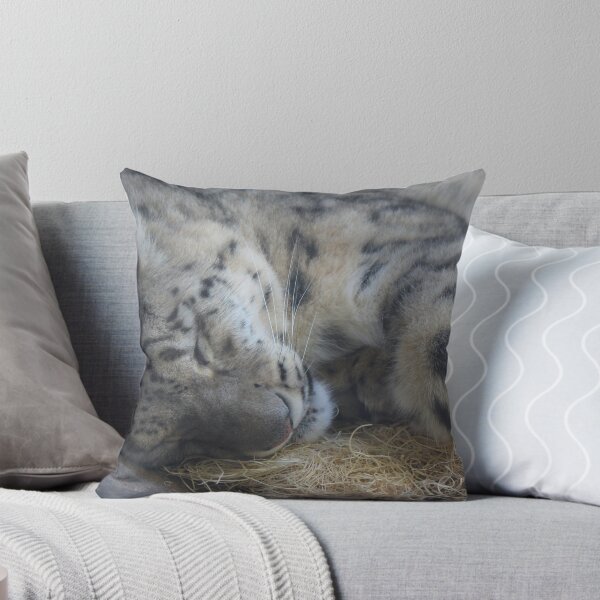 Item preview, Sleeping Snow Leopard designed and sold by Creek Nymph Photography.