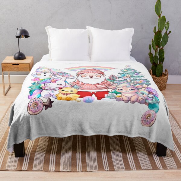 Item preview, Cute Pastel Christmas Vibe - Kawaii Santa and Friends designed and sold by TheChalkyFox.