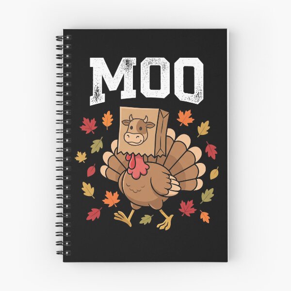 Item preview, Moo Dinde Sac Papier Vache Feuilles D Automne designed and sold by MizoX7.