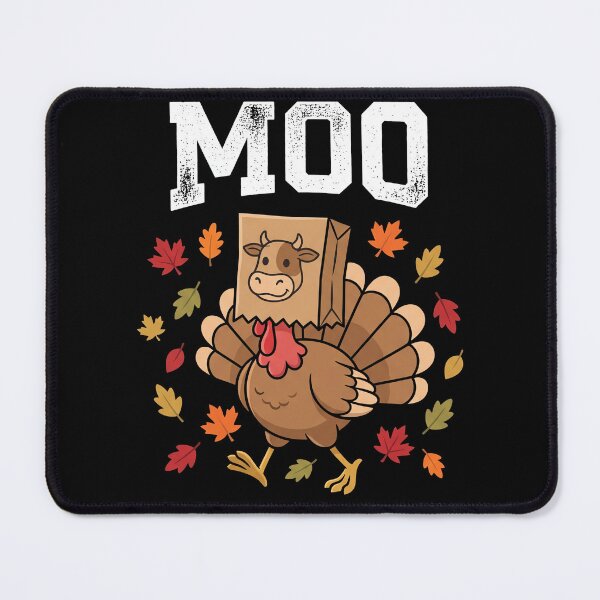 Item preview, Moo Dinde Sac Papier Vache Feuilles D Automne designed and sold by MizoX7.