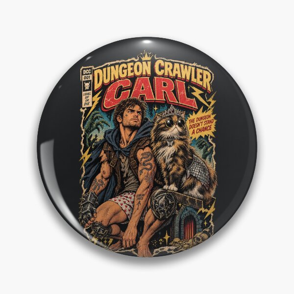 Item preview, Dungeon Crawler Carl Princess Donut Retro 80s Comic Book Design designed and sold by AS94 Creative Designs.