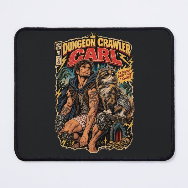 Item preview, Dungeon Crawler Carl Princess Donut Retro 80s Comic Book Design designed and sold by AS94 Creative Designs.