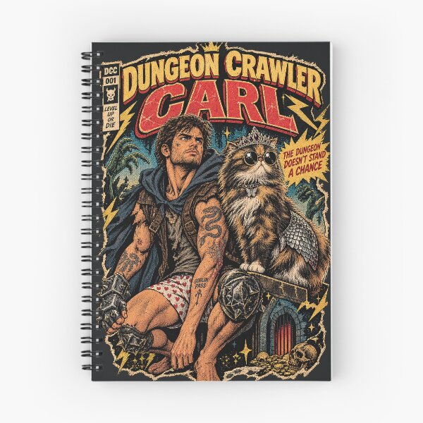 Item preview, Dungeon Crawler Carl Princess Donut Retro 80s Comic Book Design designed and sold by AS94 Creative Designs.