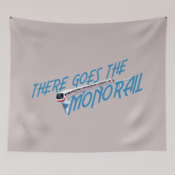 Item preview, Disney Parks - There Goes The Monorail designed and sold by Presents For The Dead.