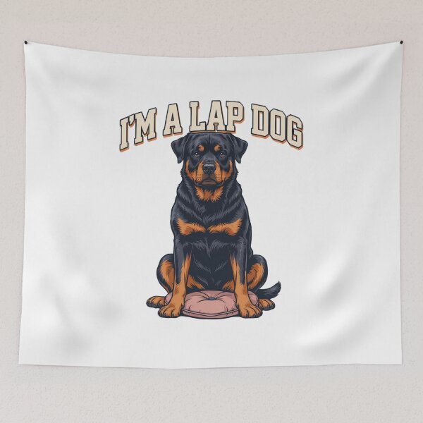 Item preview, Rottweiler - Funny Dog | I'm A Lap Dog designed and sold by No Excuses Supply.