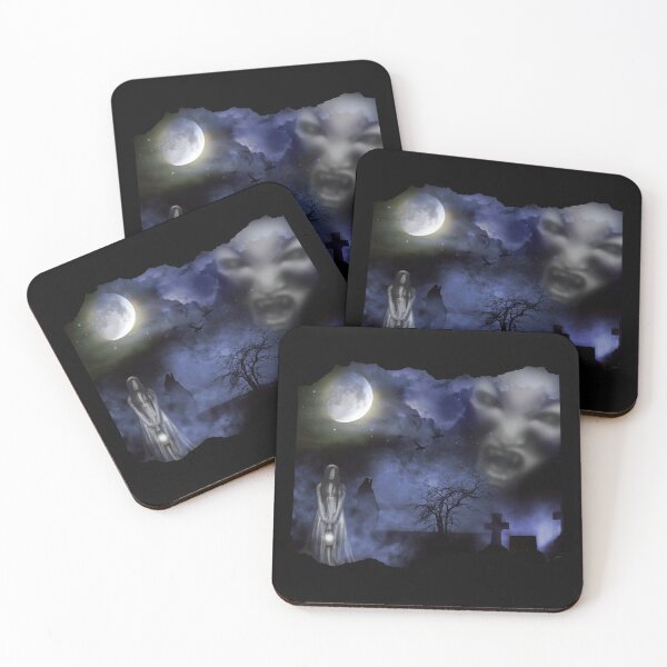 Item preview, Creepy Halloween Cemetery  designed and sold by Lovemountain.
