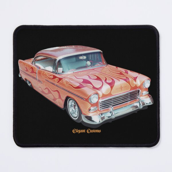 Item preview, 1955 BelAir Peaches & Cream no text Kustom, Hot Rod, Muscle Car designed and sold by Elegant Customs.