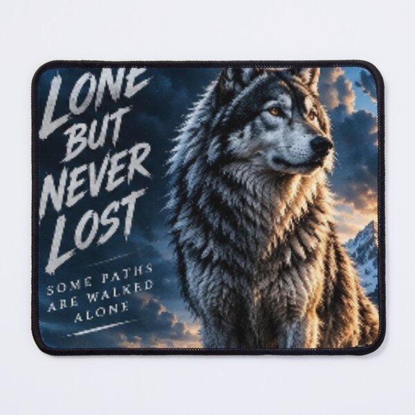 Item preview, Lone Wolf – Never Lost designed and sold by Henrylifestyle2.