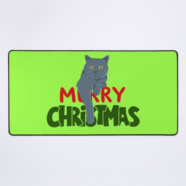 Item preview, Cute British Shorthair Merry Christmas Holiday Art designed and sold by stormk10.
