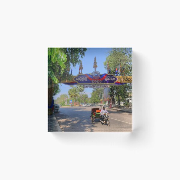 Aperçu de l'œuvre La vie de rue à Siem Reap (1) créée et vendue par Larry Davis.