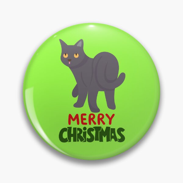 Item preview, Cute British Shorthair Merry Christmas Holiday Art designed and sold by stormk10.