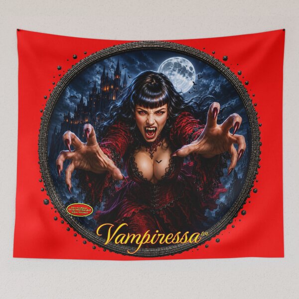 Item preview, Vampiressa™ Welcome To The Circus of Nightmares™ designed and sold by DrAtomicThunder.
