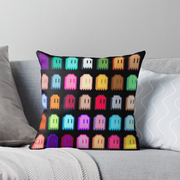 Item preview, Rainbow Ghosts Grid - Arcade Ghost  designed and sold by RetroRlx.