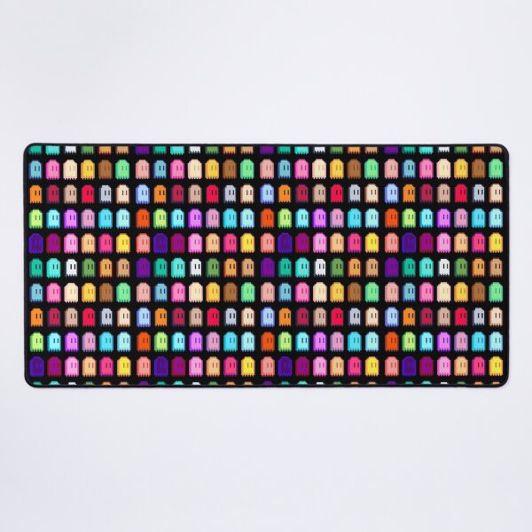 Item preview, Rainbow Ghosts Grid - Arcade Ghost  designed and sold by RetroRlx.