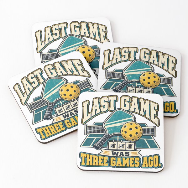 Item preview, Last Game Was Three Games Ago Pickleball designed and sold by Quirkloomstudio.