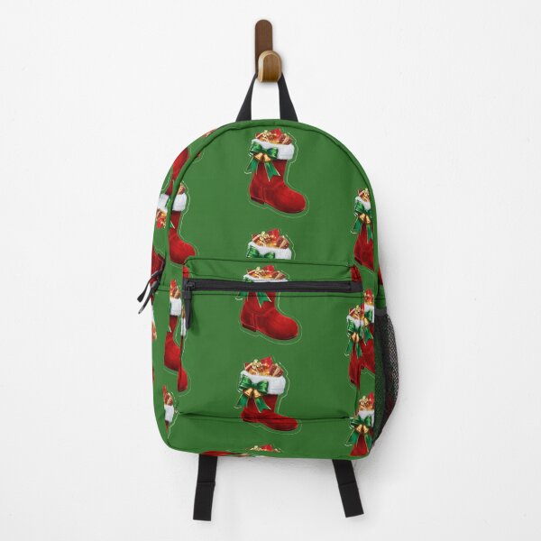 Item preview, Christmas Boot with Green Bow Design designed and sold by MargaretPolanco.